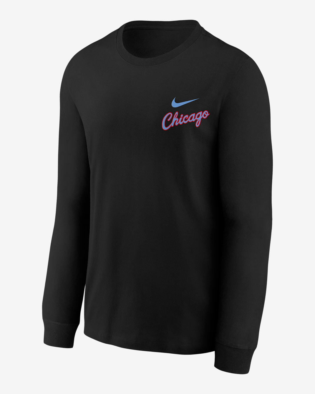 Chicago Bulls Essential City Edition Big Kids' Long-Sleeve T-Shirt - Black