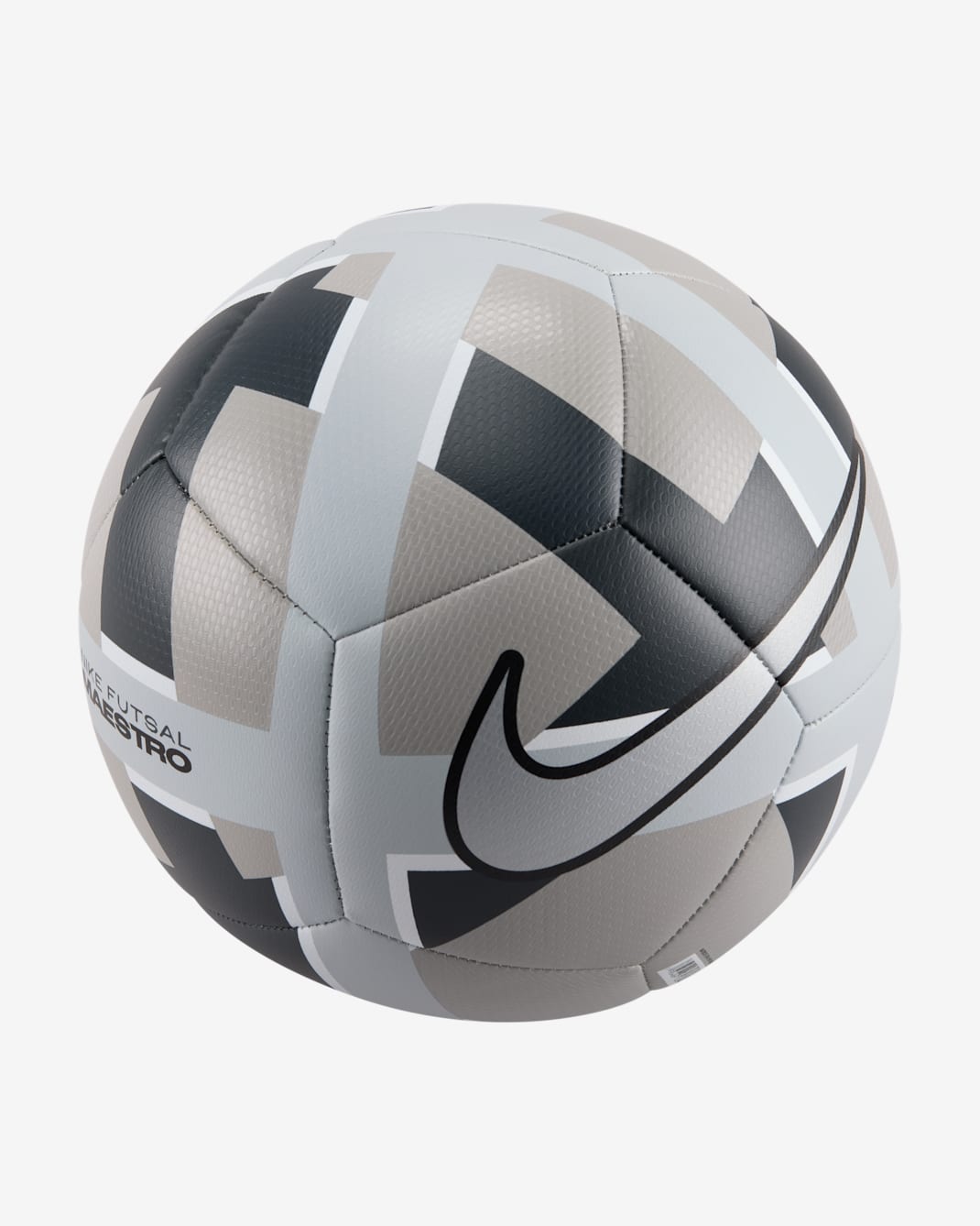 Ballon de futsal Nike Maestro - Light Smoke Grey/Noir/Metallic Silver