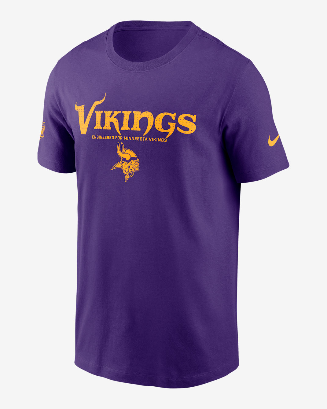 Minnesota Vikings Sideline Team Issue Men's Nike Dri-FIT NFL T-Shirt - Purple