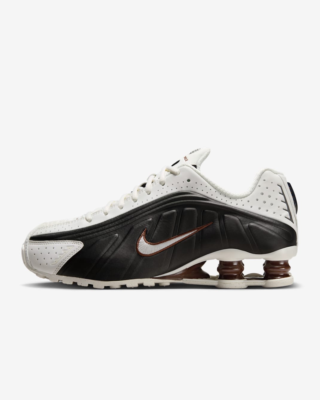 Scarpa Nike Shox R4 – Donna - Sail/Nero/Fauna Brown/Sail
