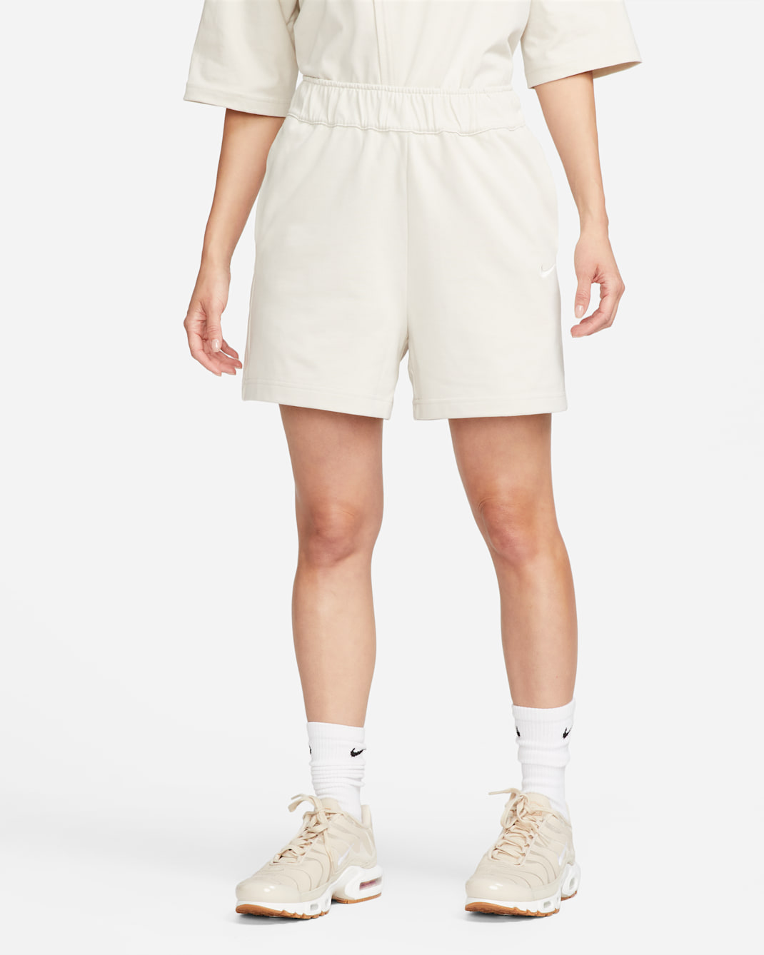 Nike Sportswear Women's Jersey Shorts - Light Orewood Brown/Sail