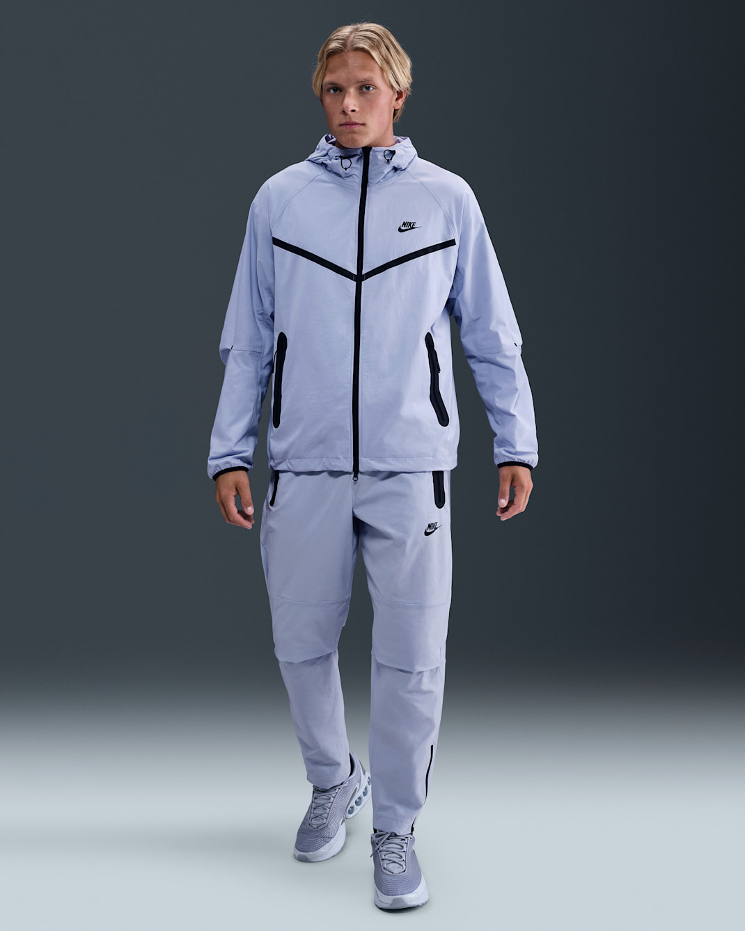 Pantalon tissé Nike Tech pour homme - Ghost/Noir