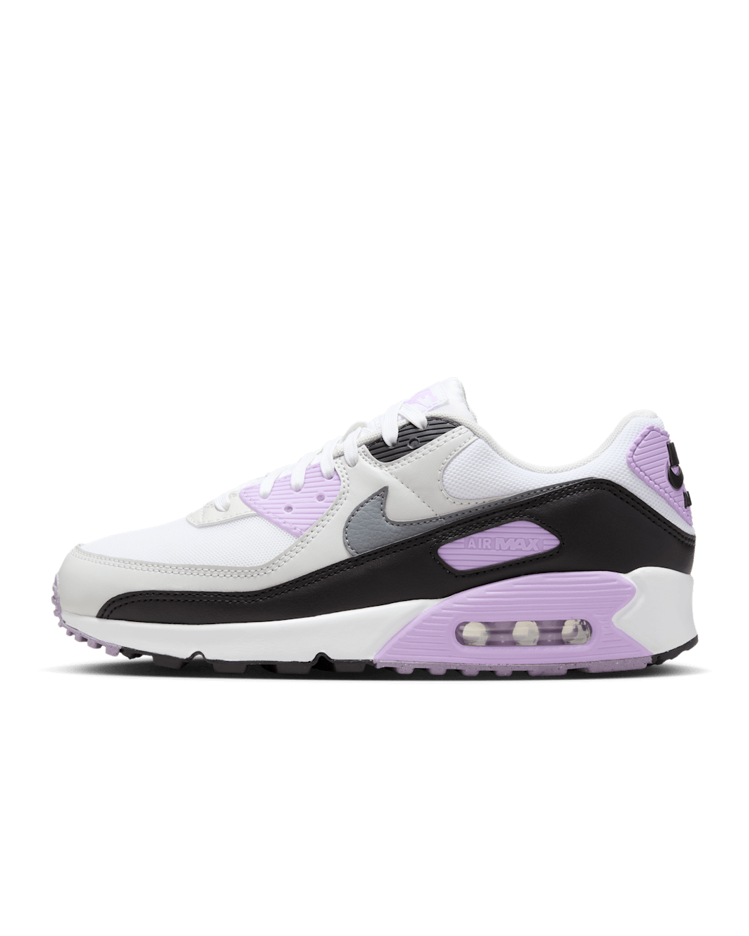 Nike Air Max 90 Women's Shoes - White/Lilac/Photon Dust/Cool Grey