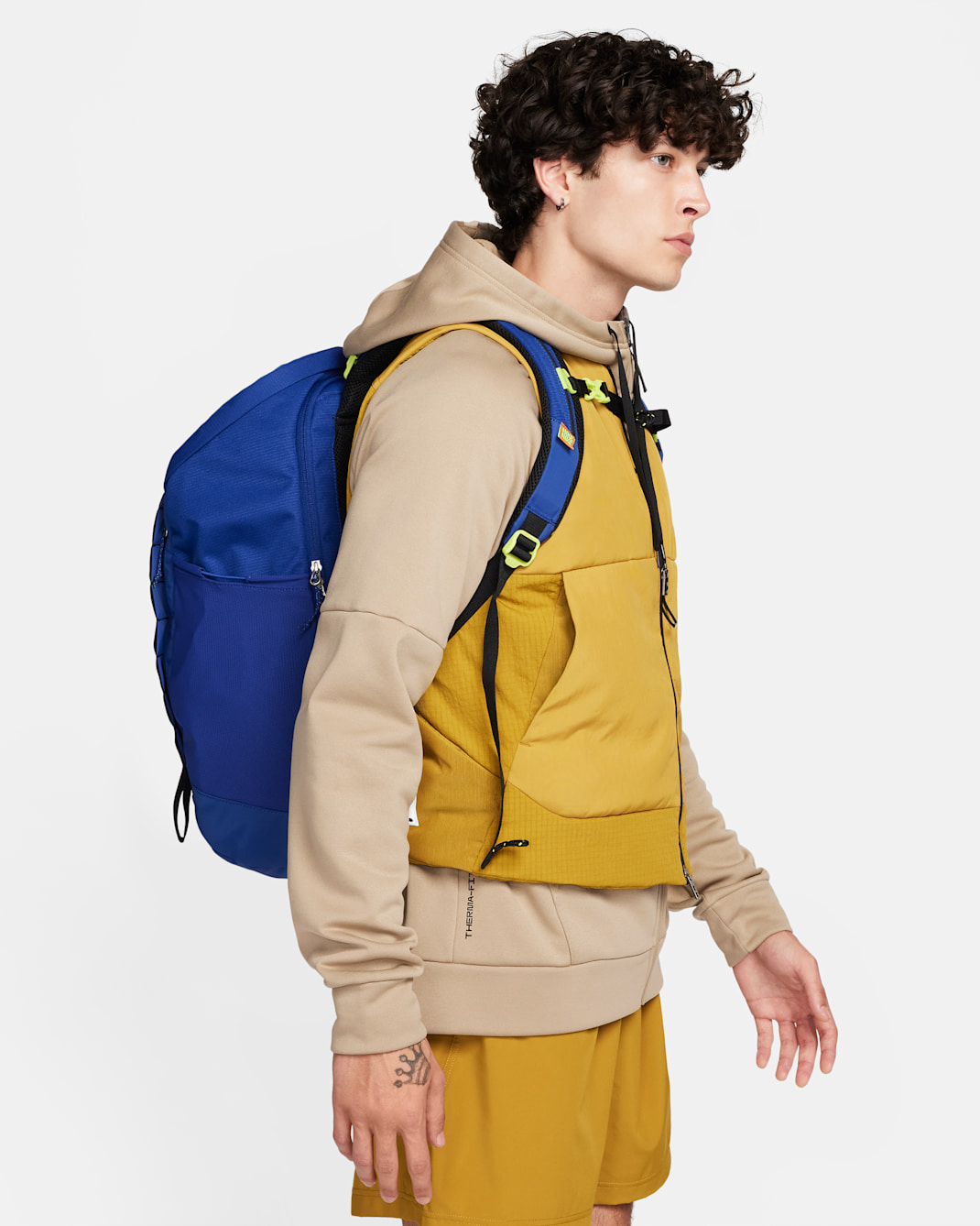 เป้สะพายหลัง Nike Hike (27 ล.) - Deep Royal Blue/ดำ/Atomic Green