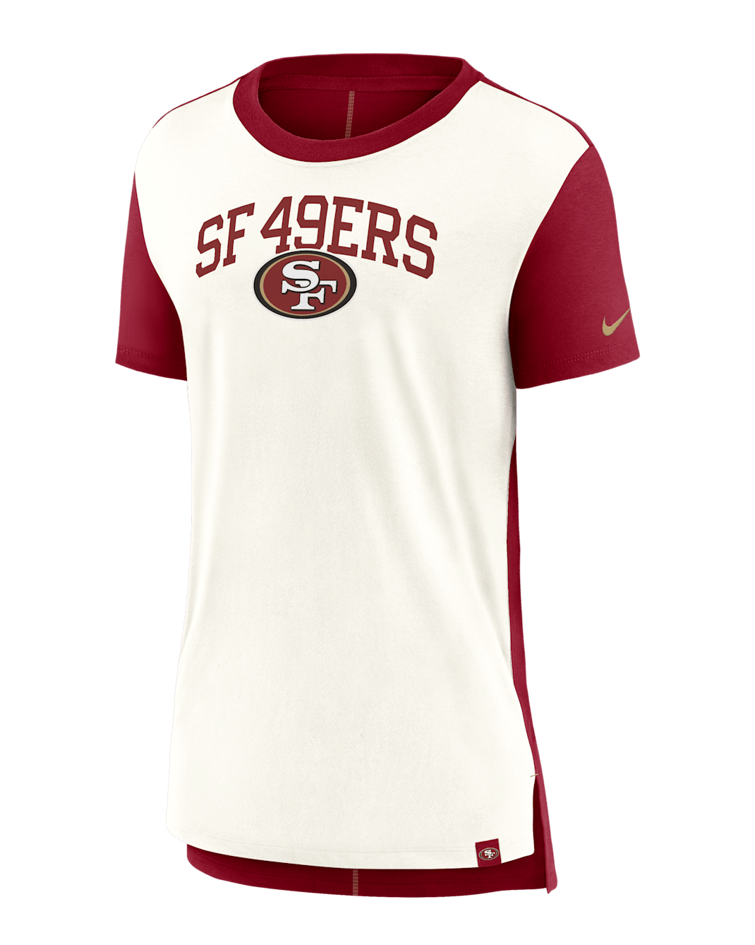 Playera Nike de la NFL para mujer San Francisco 49ers - Rojo