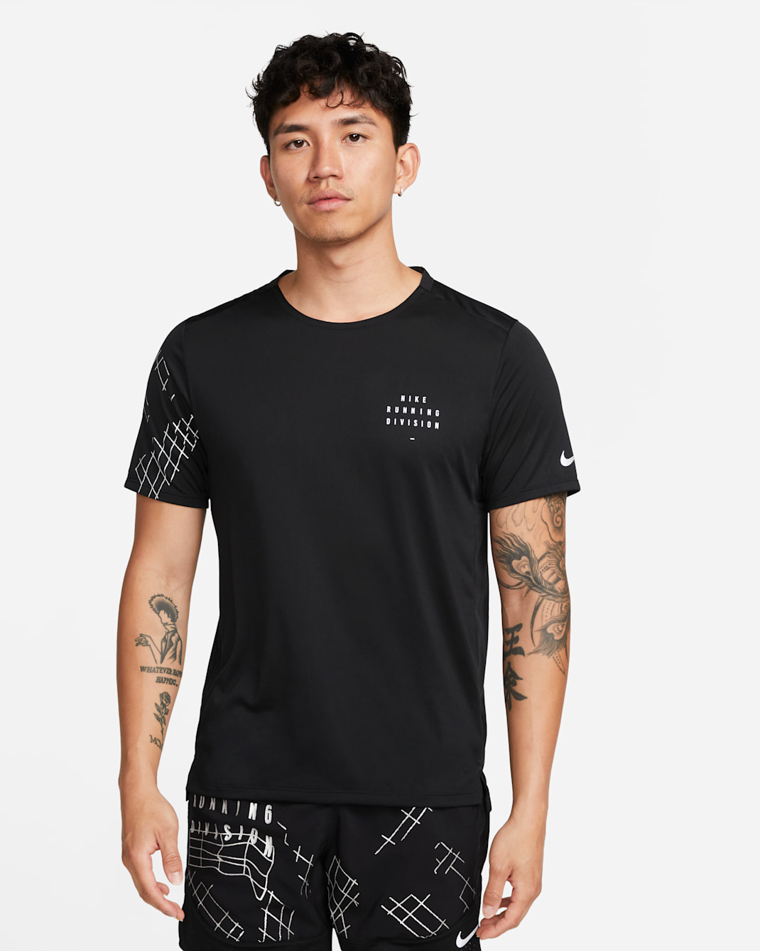 Nike Dri-FIT Run Division Rise 365 Men's Flash Short-Sleeve Running Top - Black