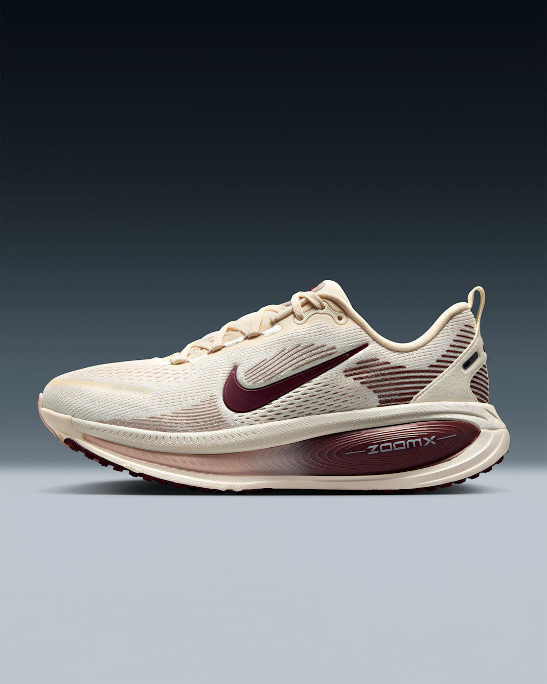 Nike Vomero 18 Women's Road Running Shoes - Pale Ivory/Red Sepia/Silt Red/Dark Team Red