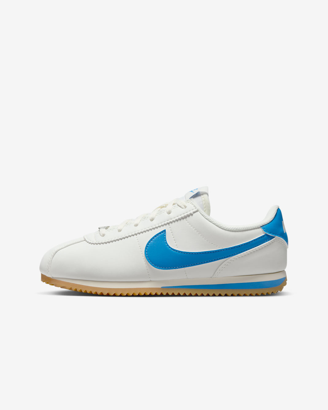 Nike Cortez 大童鞋款 - Sail/Gum Yellow/Light Photo Blue