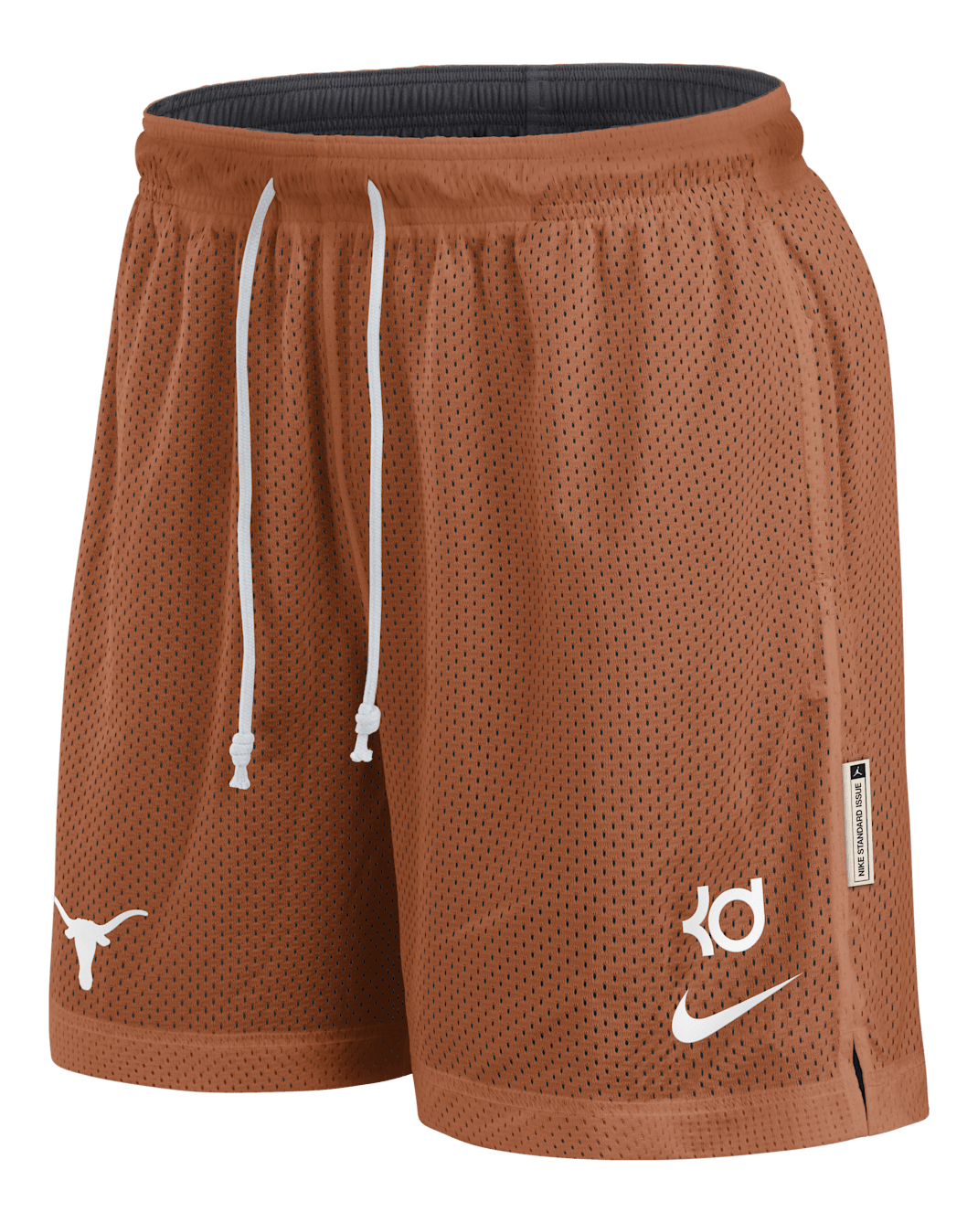 Shorts reversibles universitarios Nike Dri-FIT para hombre Texas - Naranja quemado