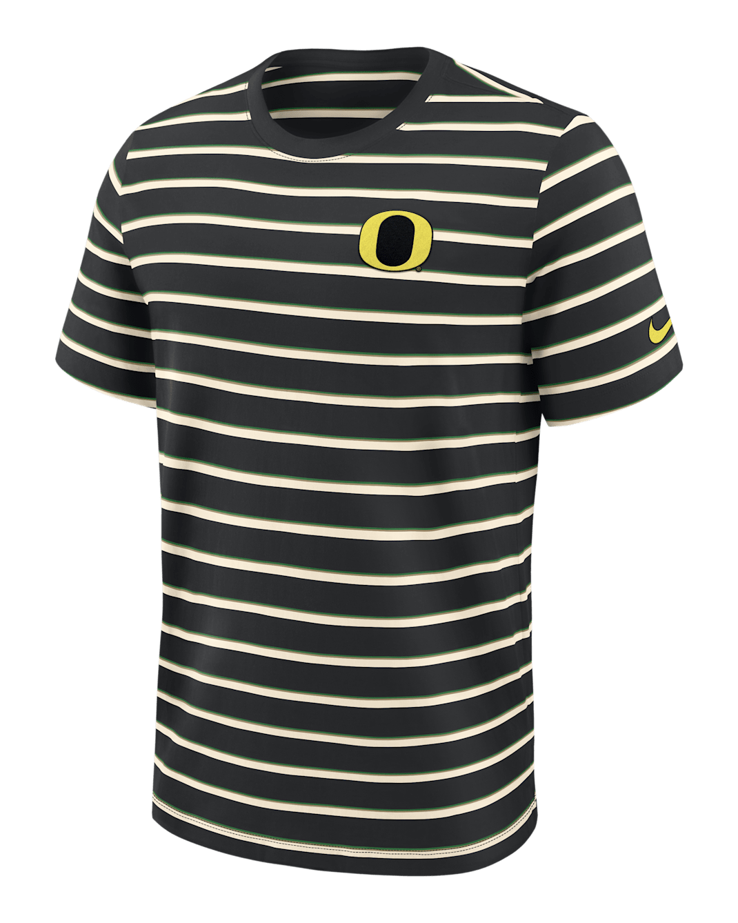 Oregon Athletic Prep Legacy Summit Stripe Men's Nike College T-Shirt - Black
