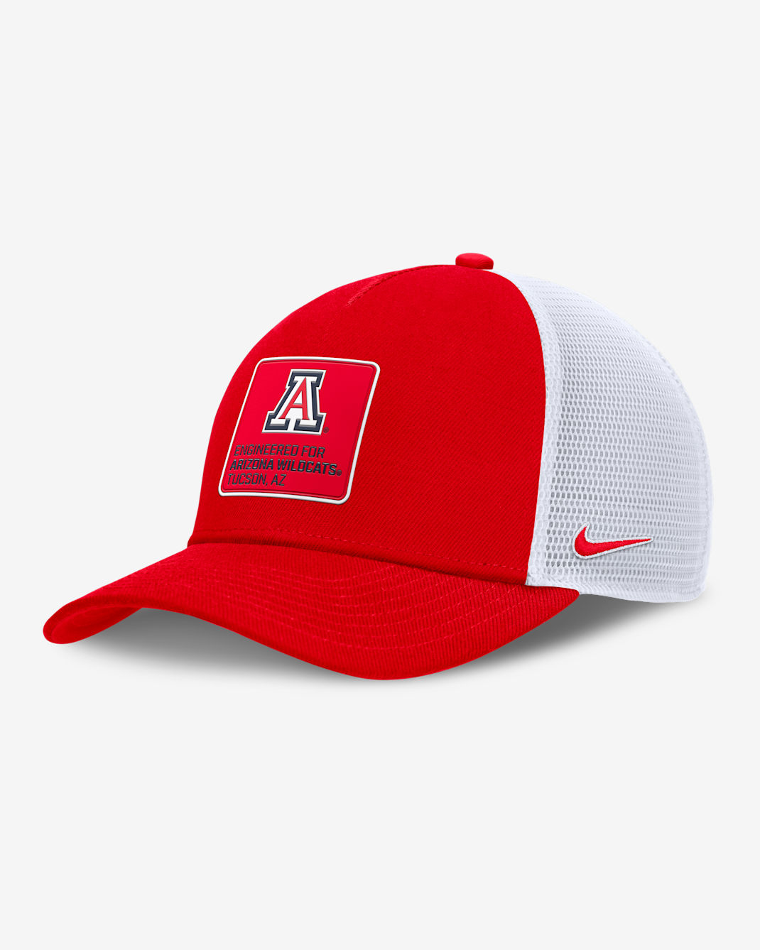 Gorra de rejilla universitaria Nike ajustable para hombre Arizona On-Field Rise Engineered - Rojo