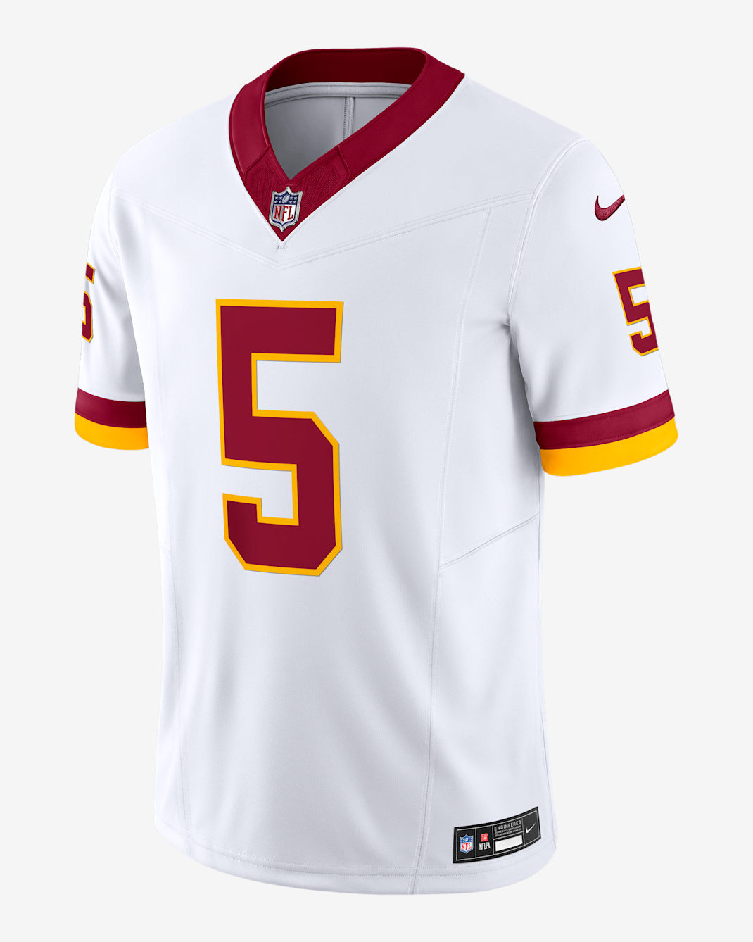Jersey Nike Dri-FIT de la NFL Limited para hombre Jayden Daniels Washington Commanders - Blanco