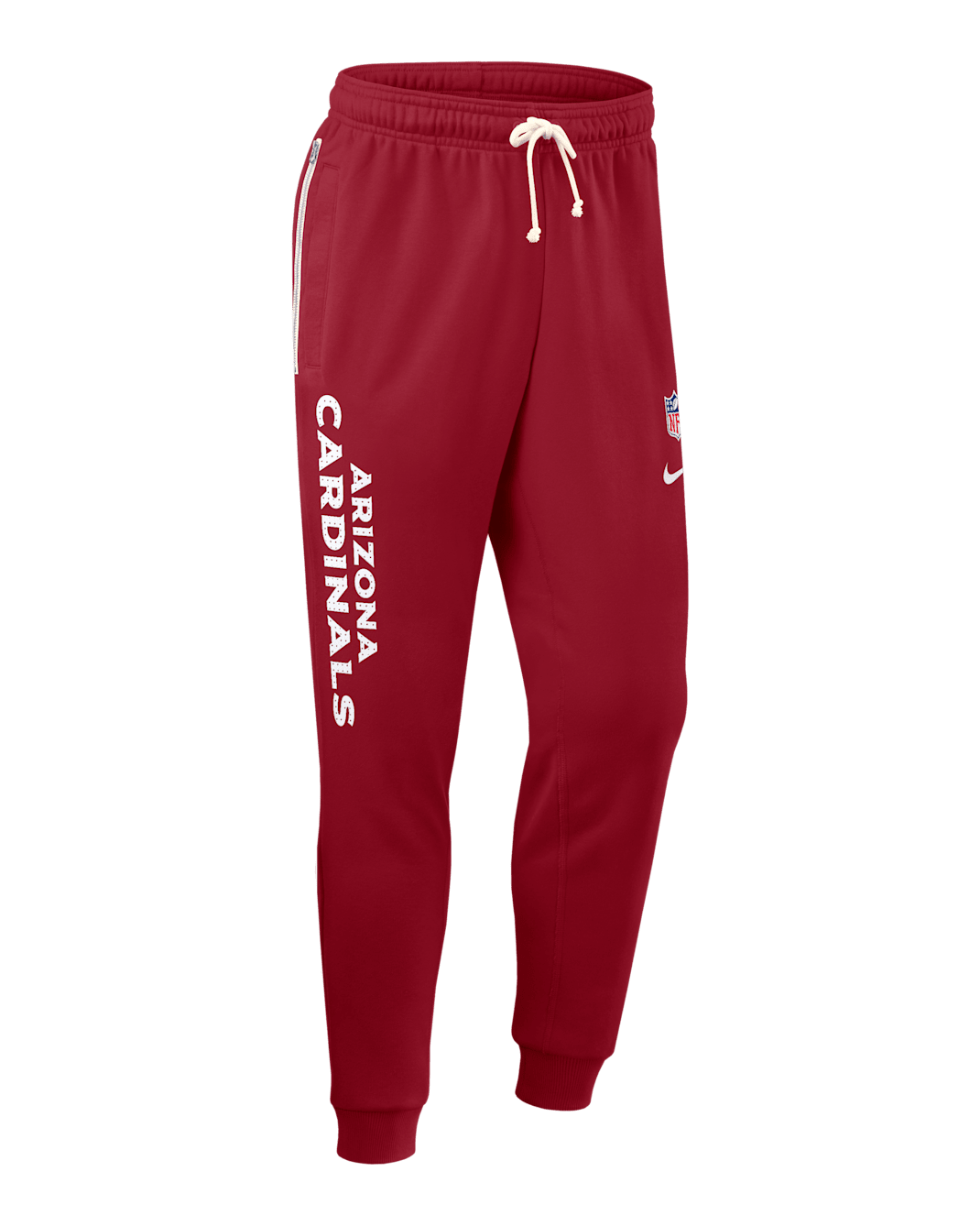 Pants Nike Dri-FIT de la NFL de pierna entallada para hombre Arizona Cardinals Ground Game Sideline - Rojo cardenal