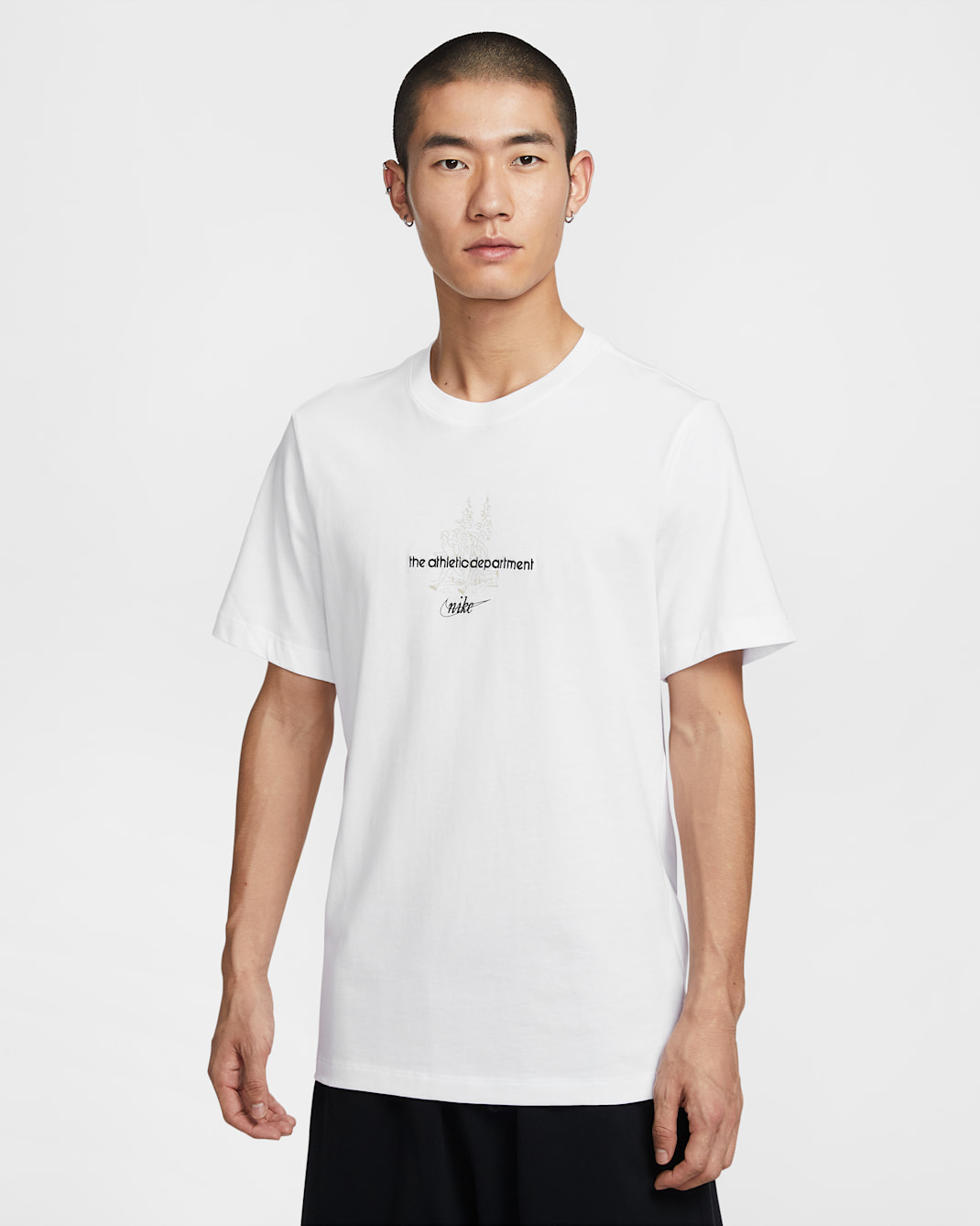 Nike Sportswear Club Men's T-Shirt - White