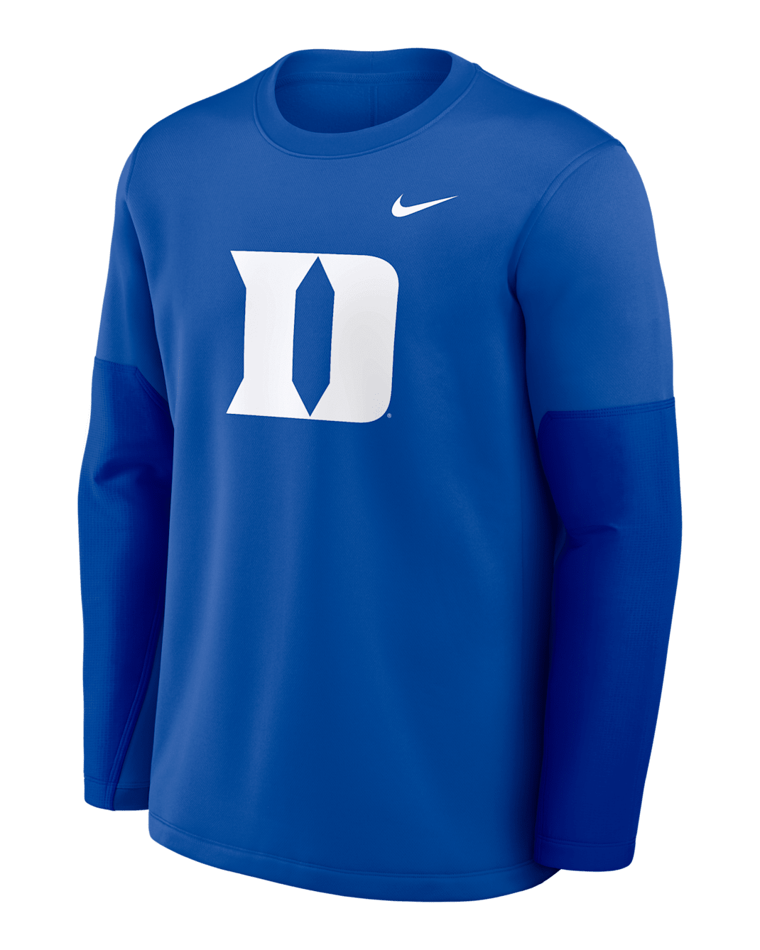 Duke Sideline Coach Men's Nike Therma-FIT College Long-Sleeve T-Shirt - Royal