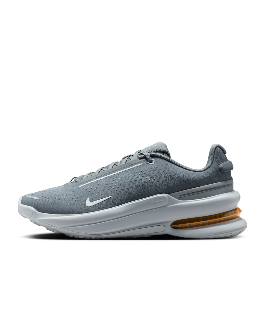 รองเท้าผู้ชาย Nike Air Zoom Upturn SC - Smoke Grey/Light Smoke Grey/Total Orange/ขาว