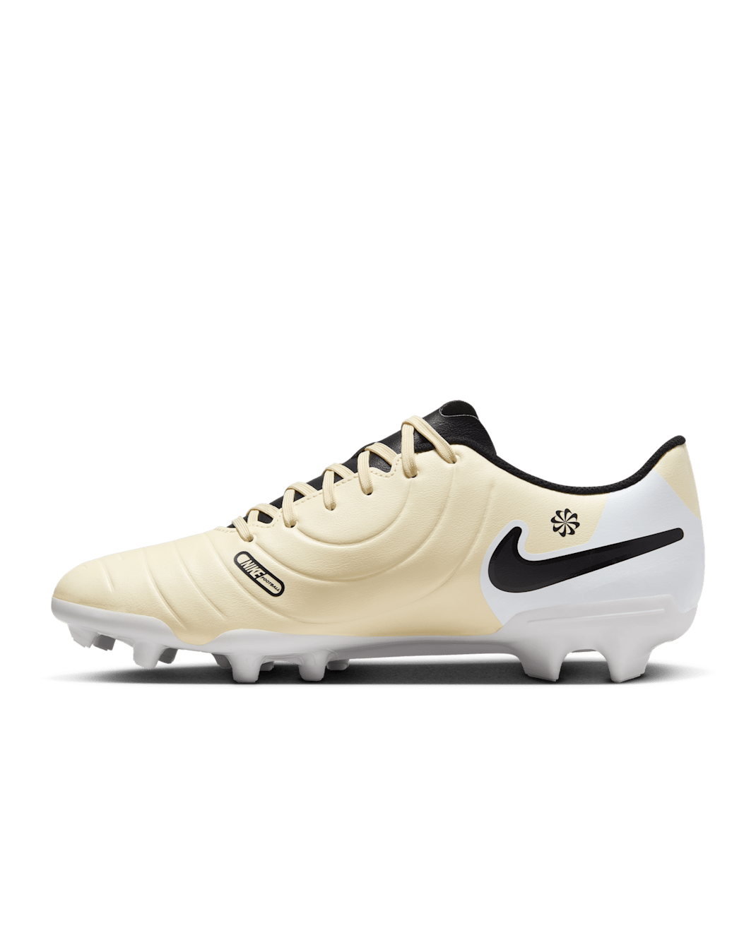 Nike Tiempo Legend 10 Club Multi-Ground Low-Top Football Boot - Lemonade/Metallic Gold Coin/Black