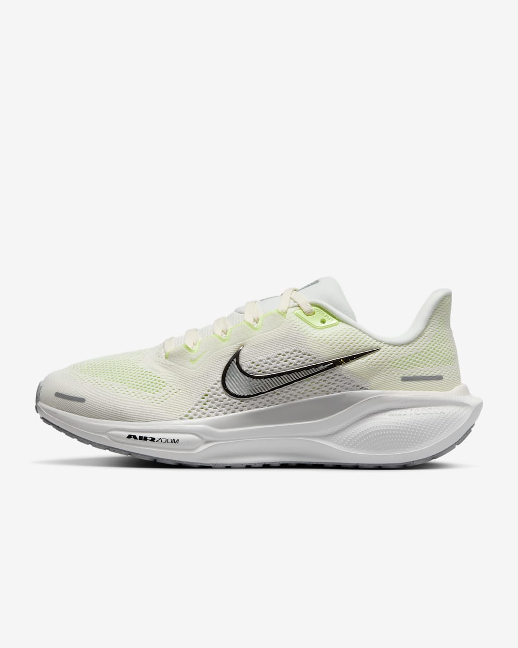 Nike Pegasus 41 Kadın Yol Koşu Ayakkabısı - Sail/Photon Dust/Barely Volt/Metallic Silver