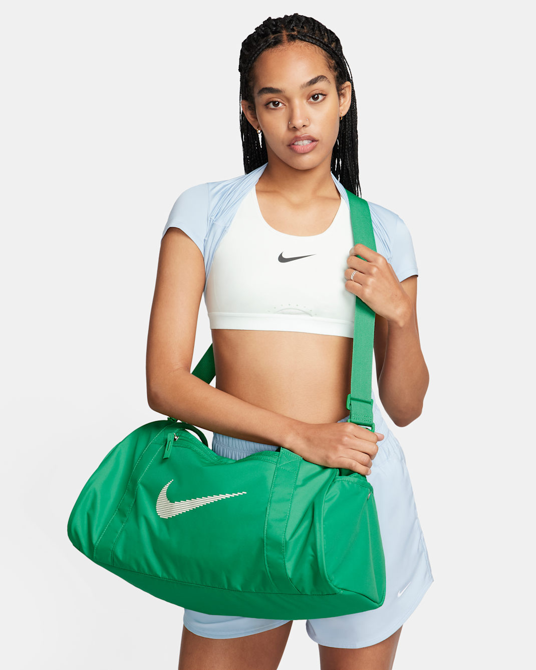 Nike Gym Club Duffel Bag (24L) - Stadium Green/Stadium Green/Coconut Milk