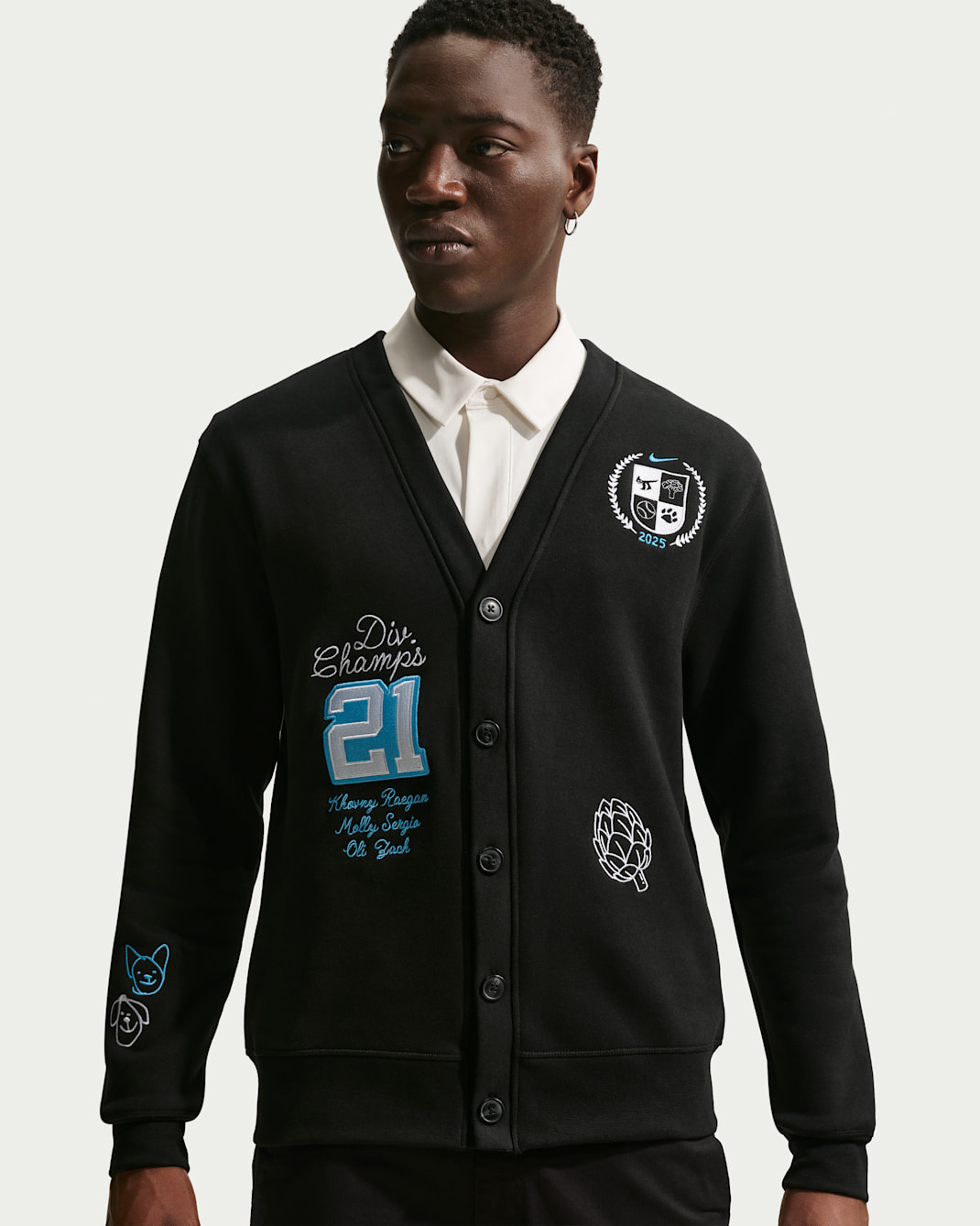 Nike Club x Doernbecher Freestyle Men's Cardigan - Black