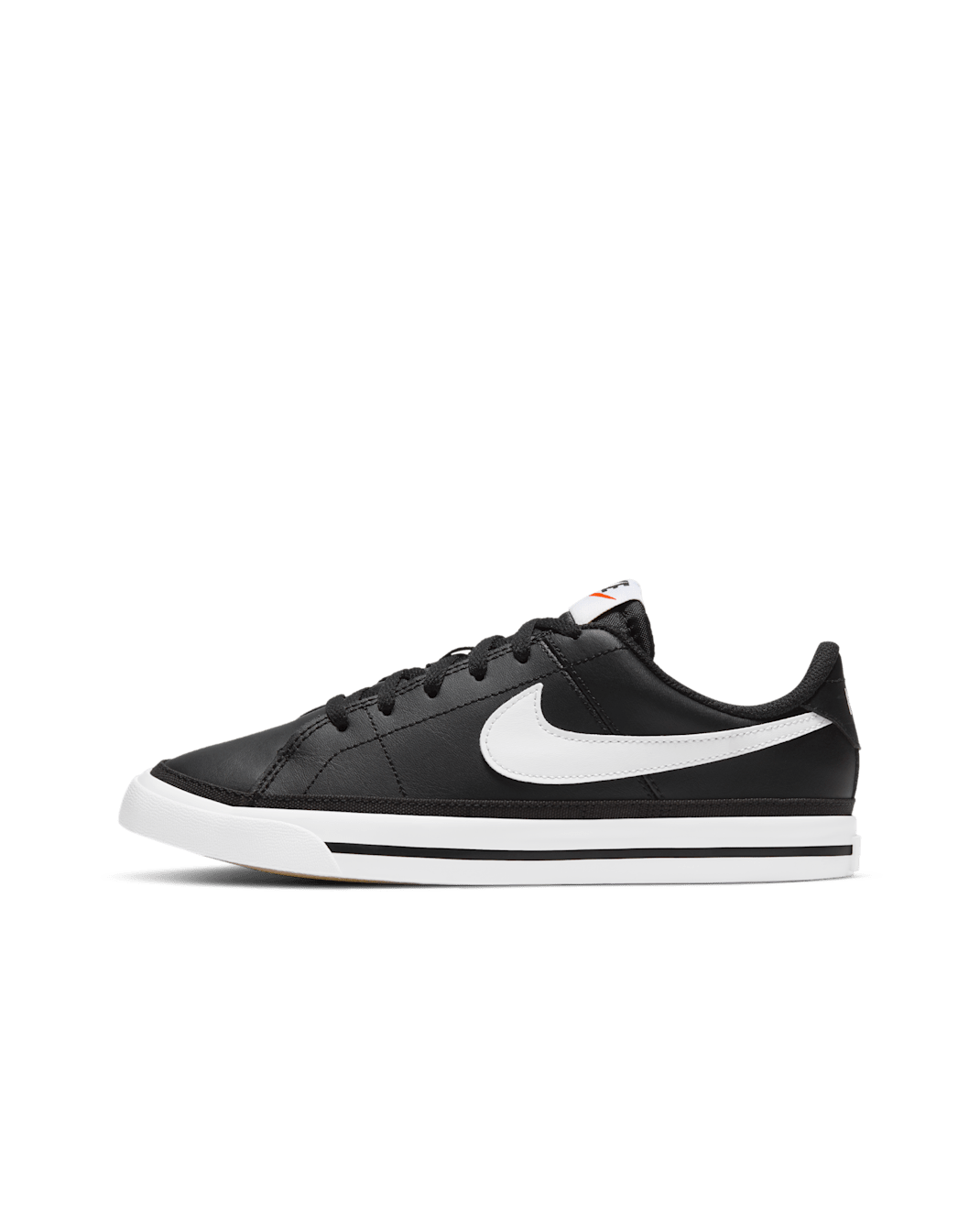 Nike Court Legacy Big Kids' Shoes - Black/Gum Light Brown/White