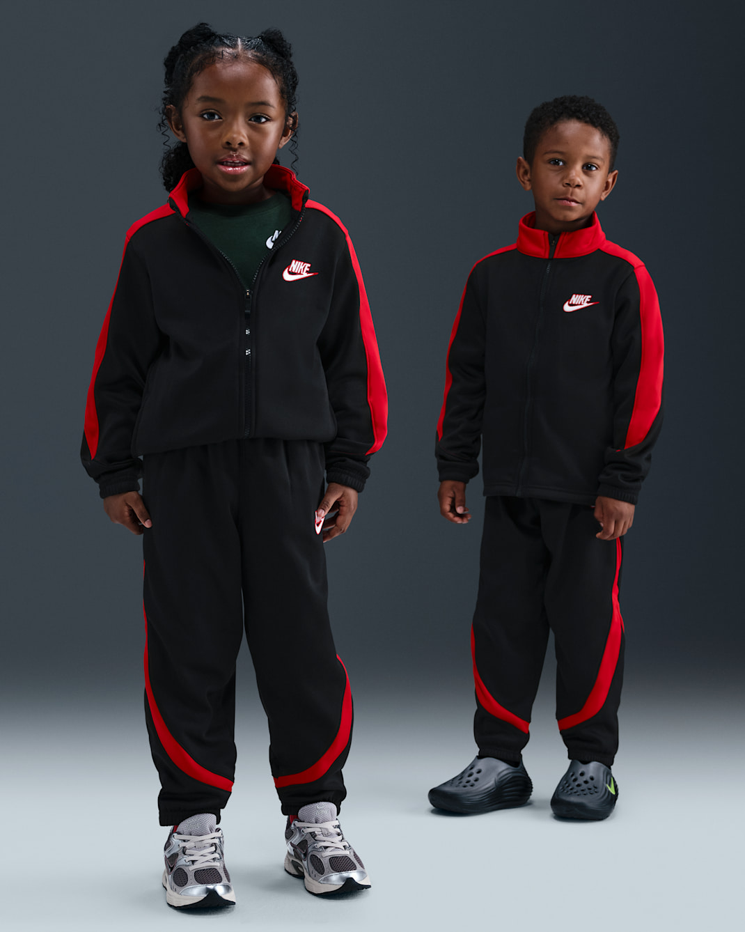 Nike Little Kids' 2-Piece Propus Colorblocked Set - Black
