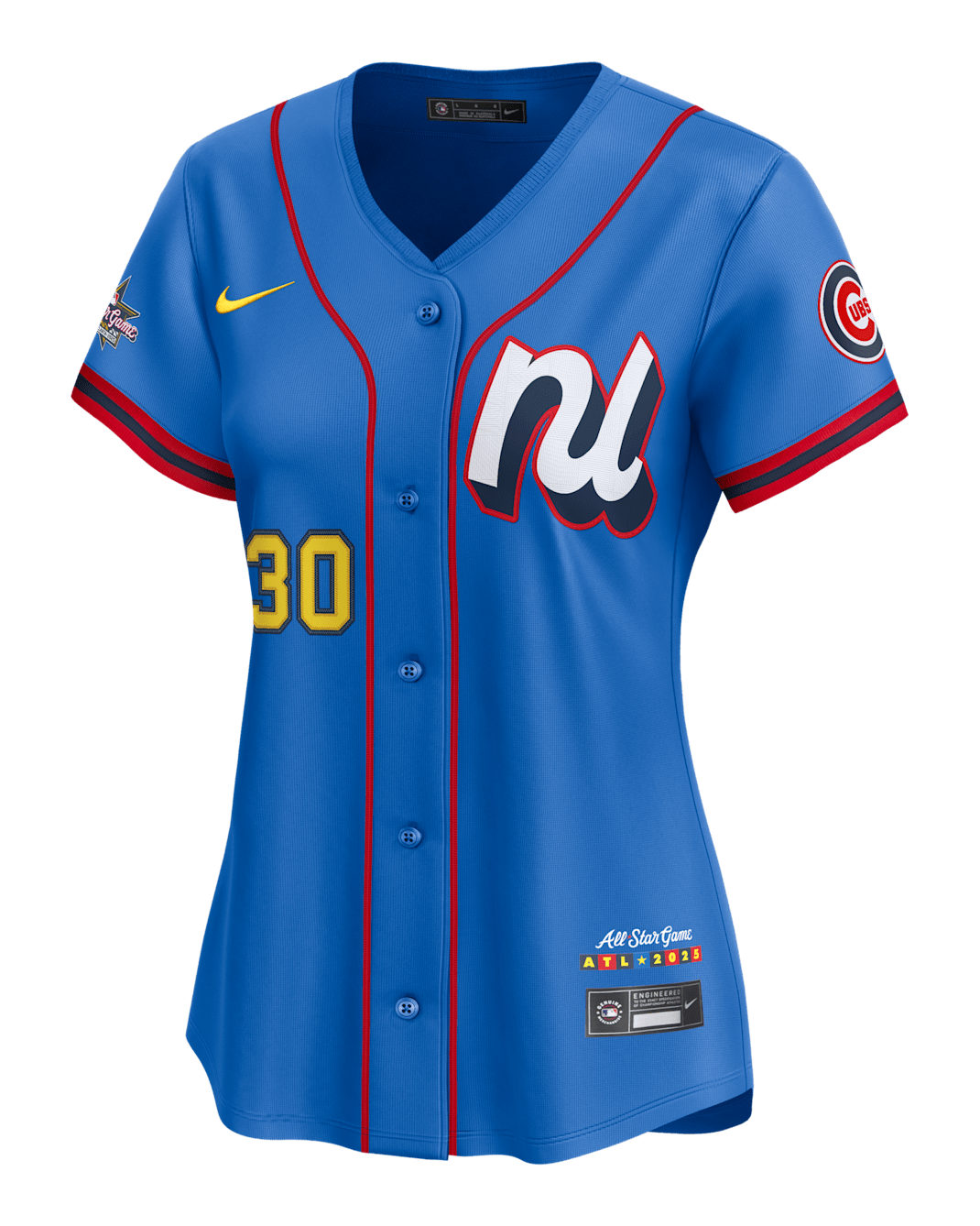Kyle Tucker National League 2025 All-Star Game Women’s Nike Dri-FIT MLB Limited Jersey - Blue