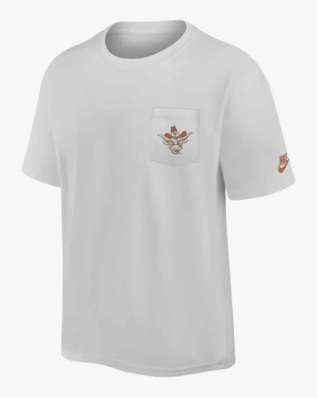 Texas Legacy Max90 Pocket 2-Hit Men's Nike College T-Shirt - Grey