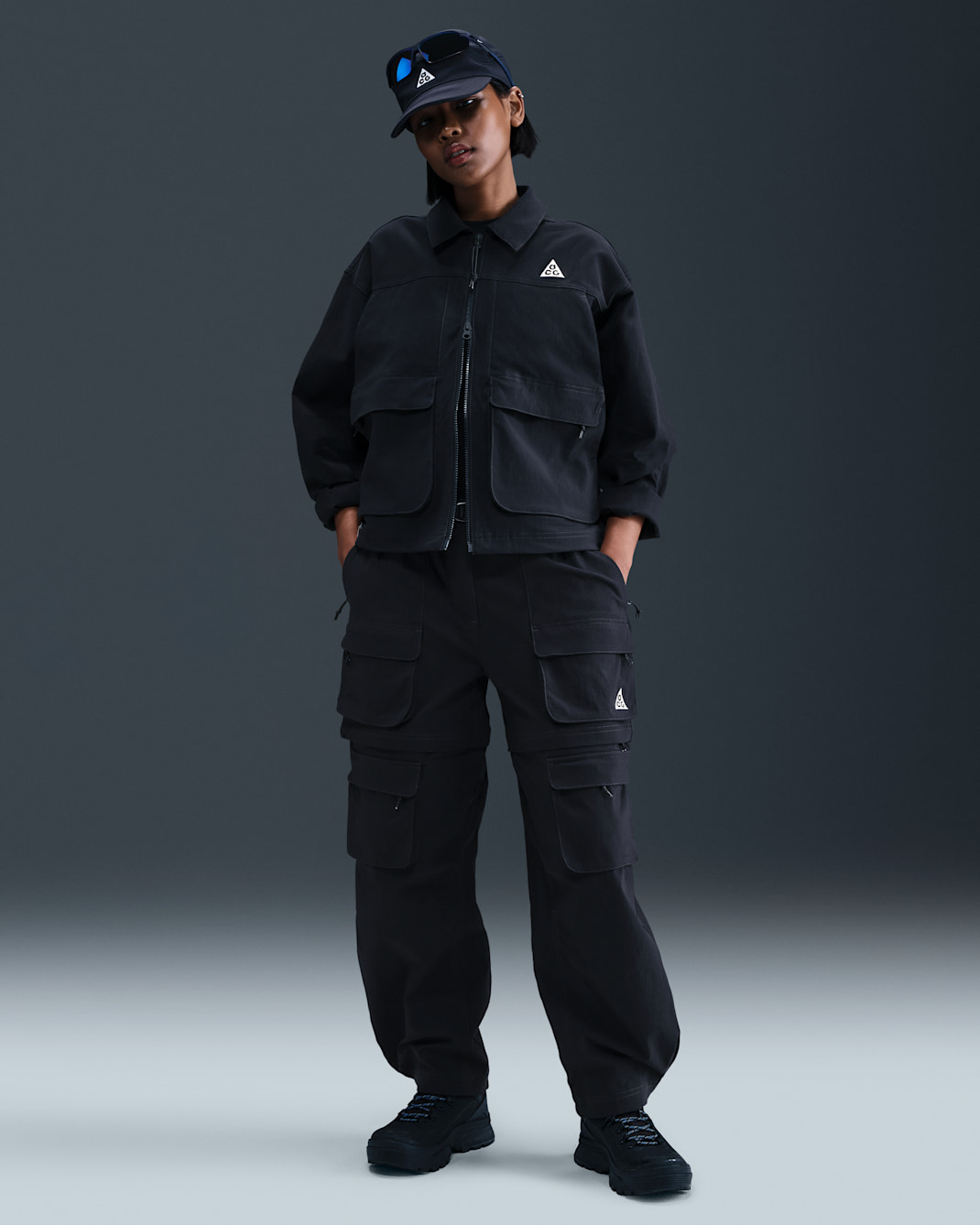 Nike ACG "Smith Summit" Women's Zip-off Pants - Black/Anthracite/Cool Grey/Summit White