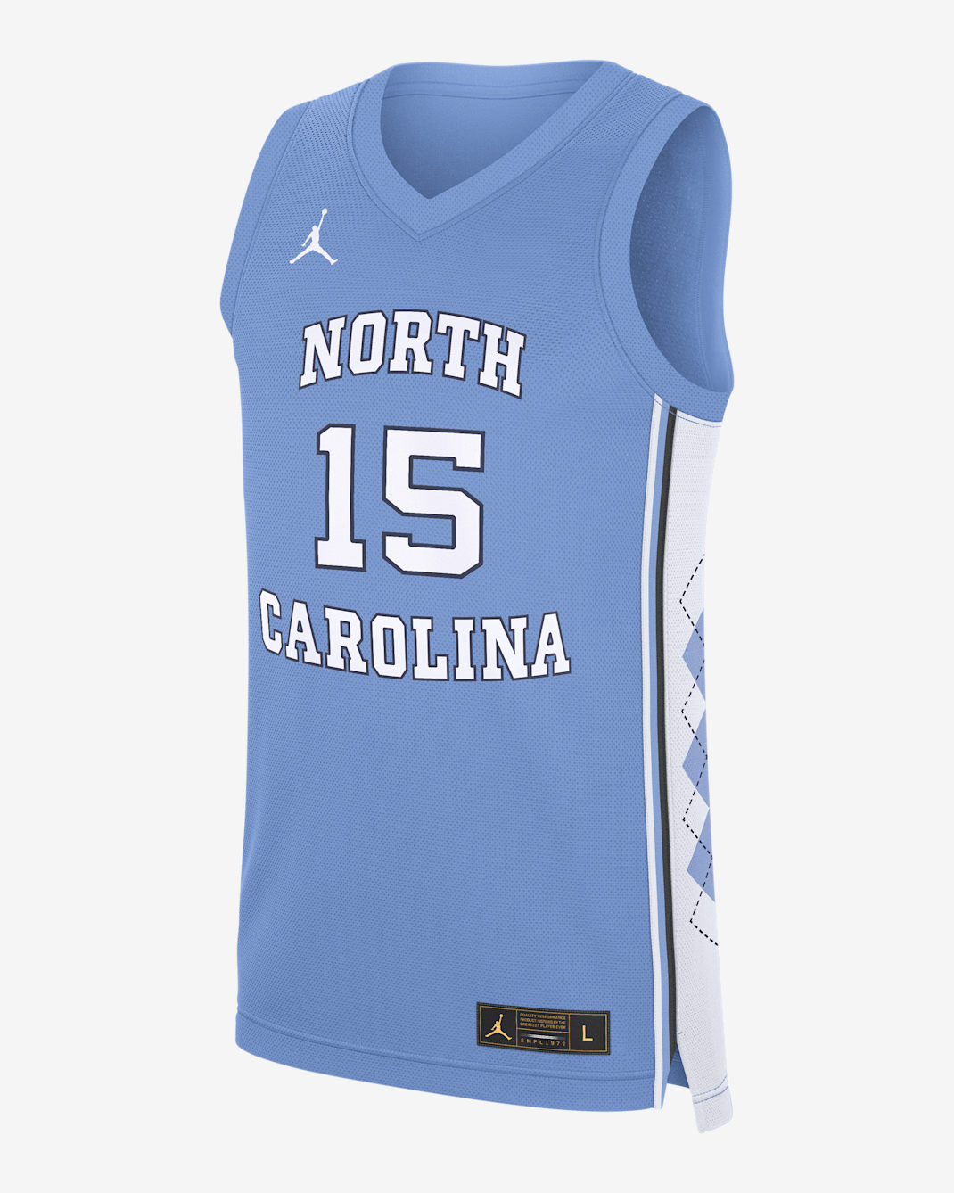 North Carolina Replica Men's Jordan Brand College Basketball Jersey - Light Blue