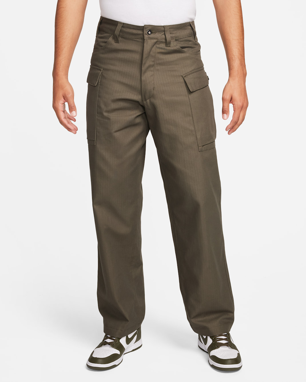 Nike Life Men's Cargo Pants - Cargo Khaki/Cargo Khaki