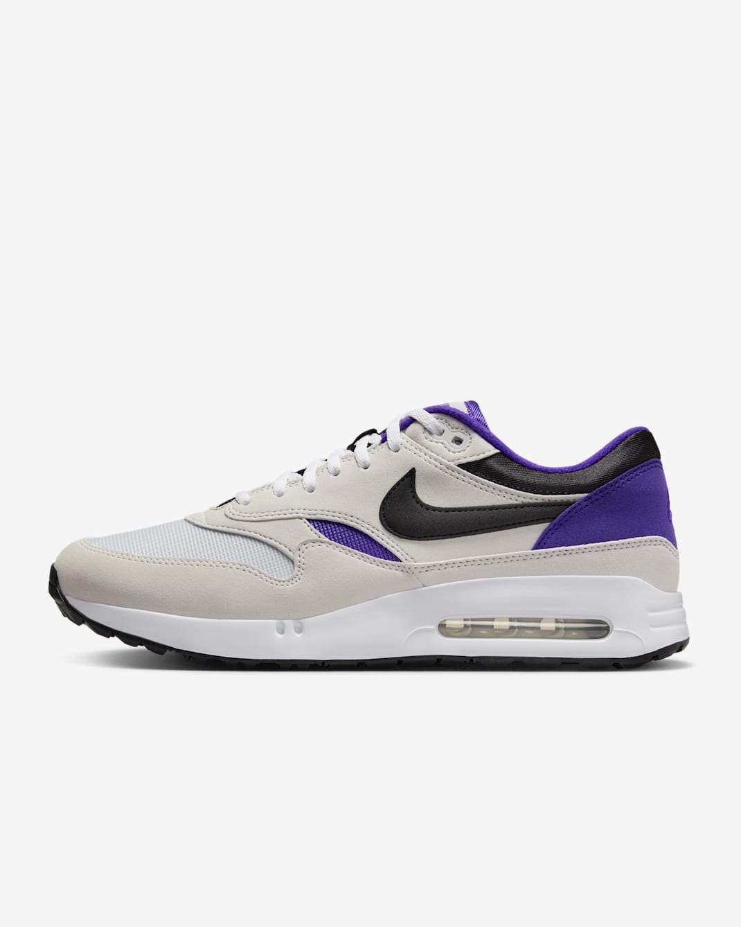 Nike Air Max 1 '86 OG G Men's Golf Shoes - Neutral Grey/White/Purple Punch/Black