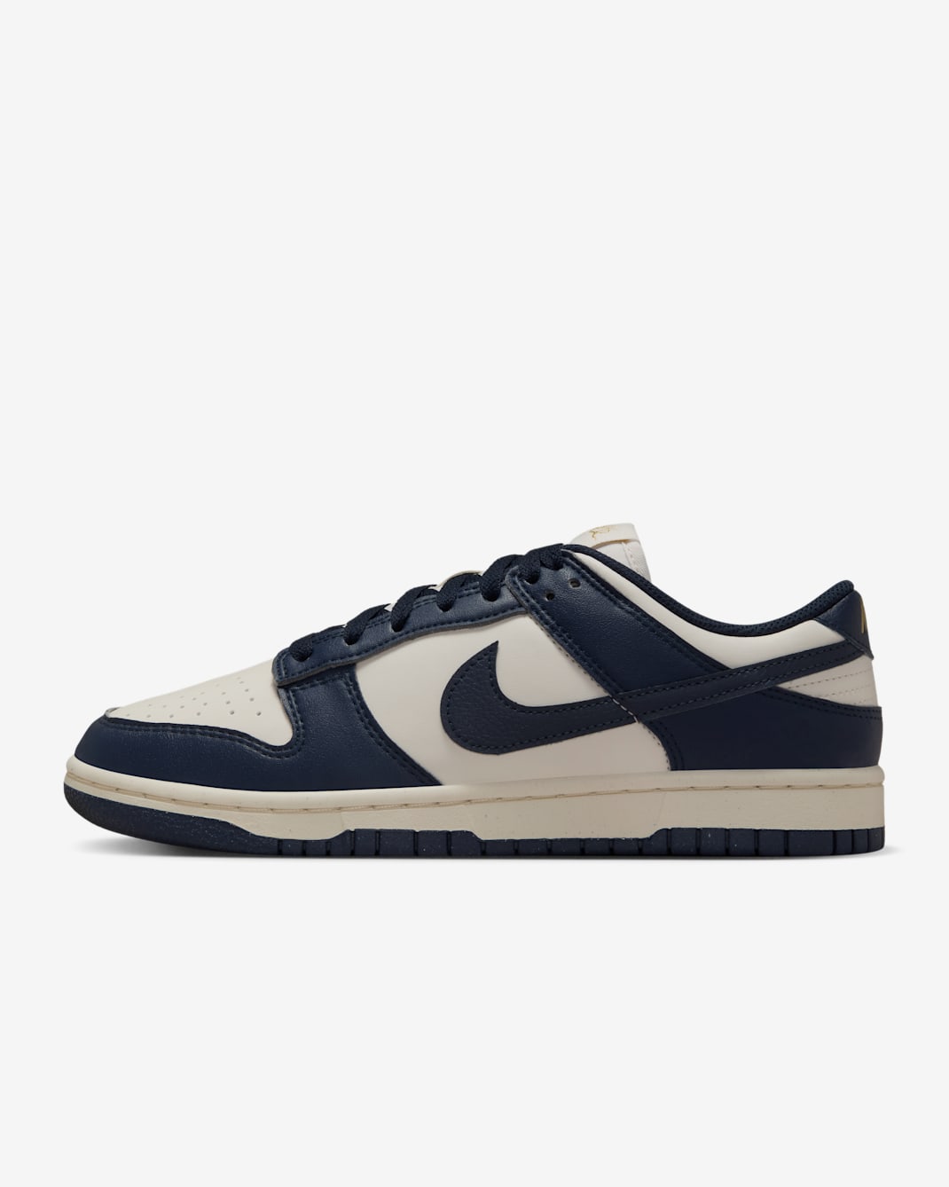 Nike Dunk Low Next Nature Women's Shoes - Phantom/Pale Ivory/Metallic Gold/Obsidian