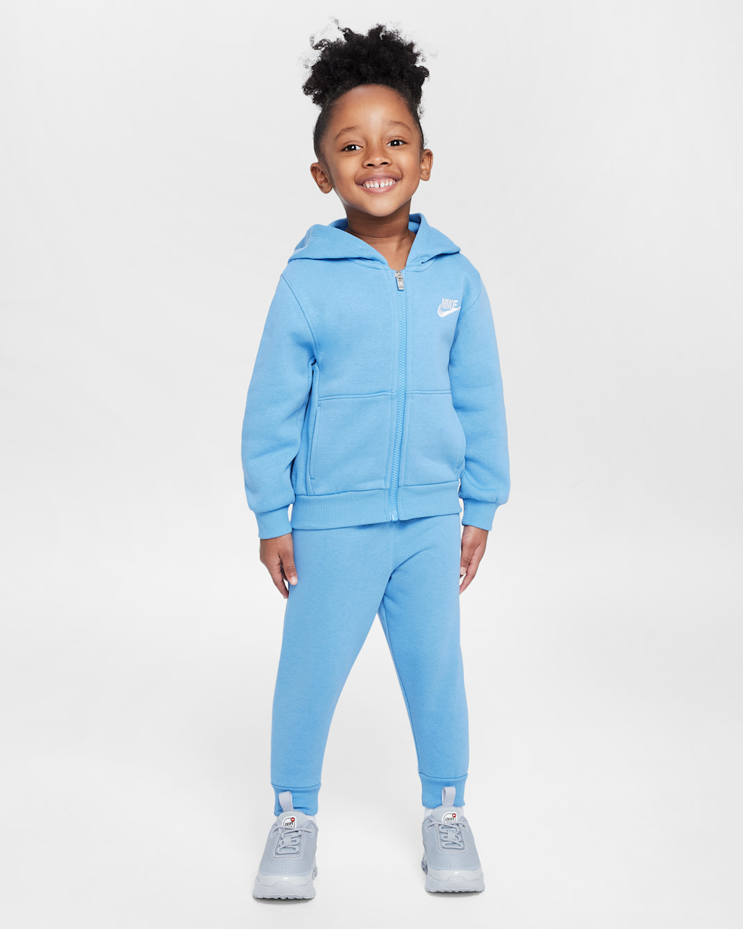 Nike Full-Zip Club Set Toddler 2-Piece Hoodie Set - Blue Beyond