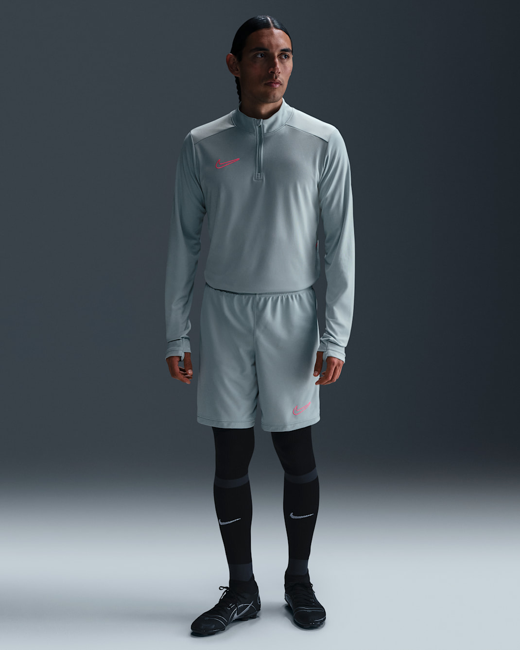 Shorts de fútbol Dri-FIT para hombre Nike Academy - Cubo océano/Cubo océano/Hiperrosa