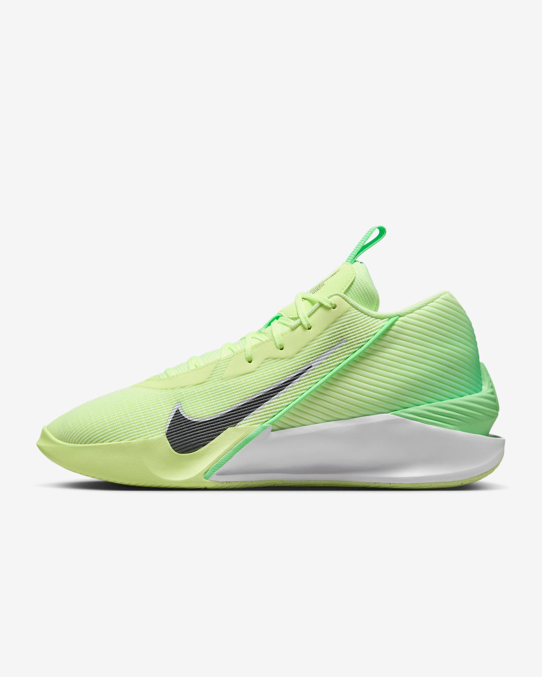 Nike G.T. Jump Academy Basketball Shoes - Barely Volt/Illusion Green/White/Iron Grey