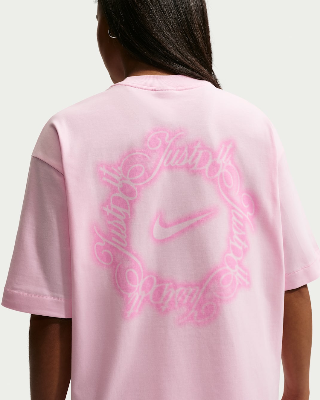 Nike Sportswear Women's Oversized T-Shirt - Pink Foam