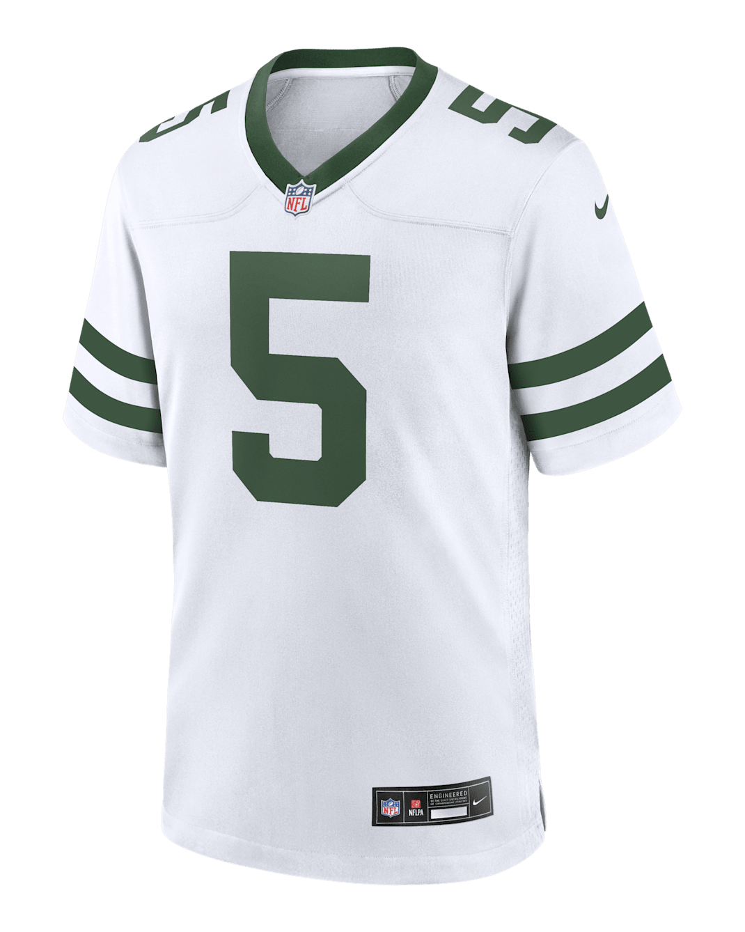Garrett Wilson New York Jets Men's Nike NFL Game Football Jersey - Black