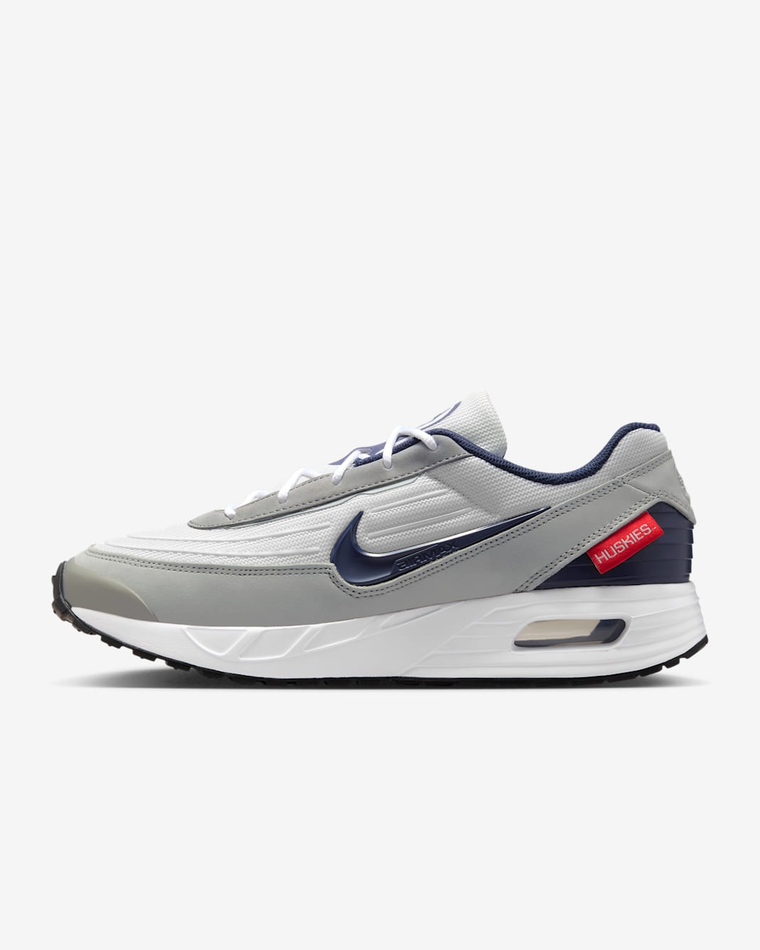 Nike College Air Max Verse (UConn) Men's Shoes - White/Light Smoke Grey/College Navy