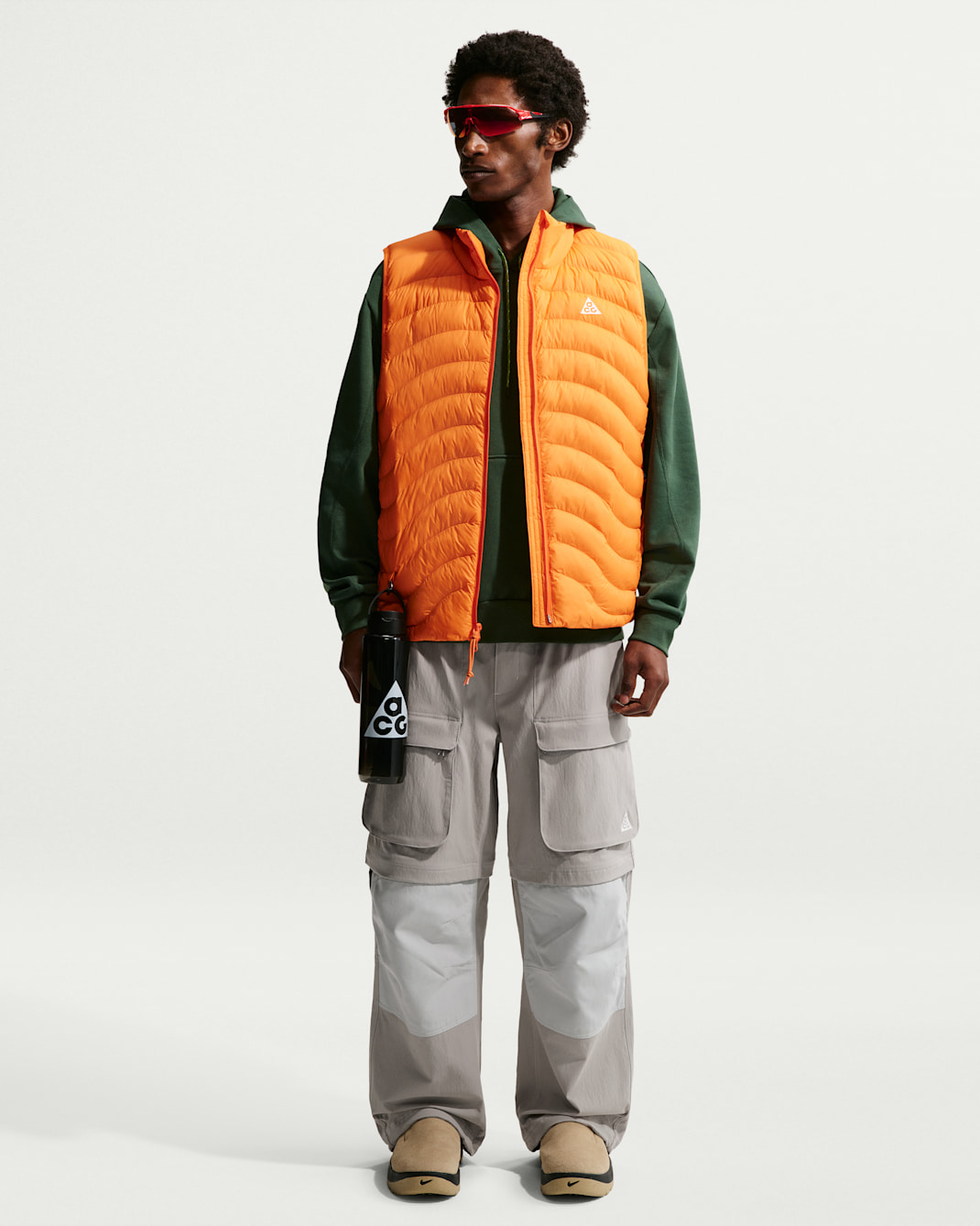 Nike ACG "Smith Summit" Cargo-Zip-Hose (Herren) - College Grey/Grey Fog/Summit White