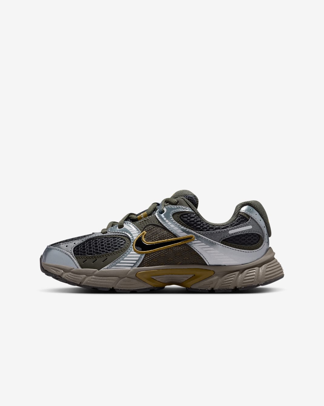 Tenis para niños grandes Nike V5 RNR - Chaleco oliva/Secuoya/Gris humo/Negro