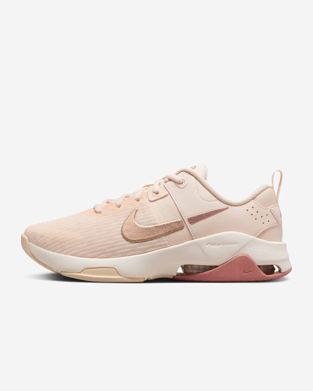 Nike Zoom Bella 6 Women's Workout Shoes - Guava Ice/Pale Ivory/Red Stardust/Metallic Red Bronze