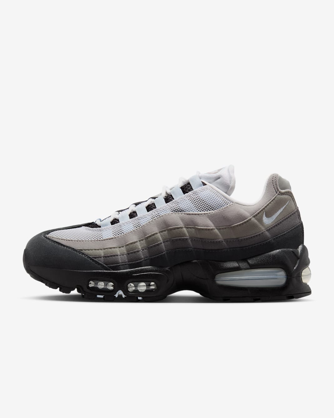 Tenis para mujer Nike Air Max 95 OG - Negro/Blanco/Gris medio/Tinte azul