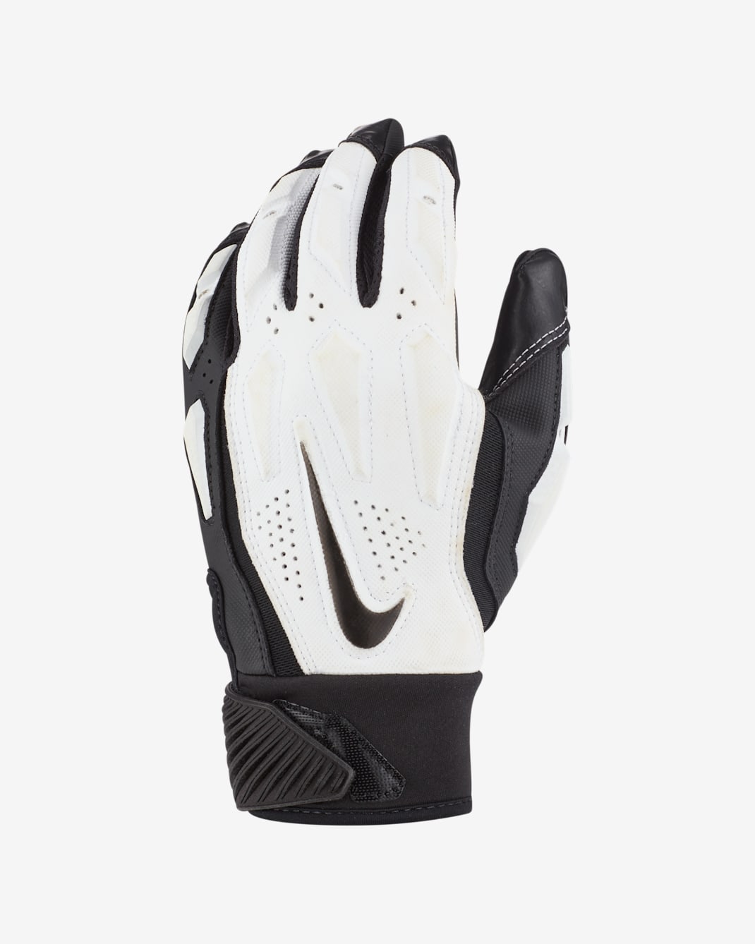 Guantes de fútbol americano para niños Nike D-Tack - Blanco