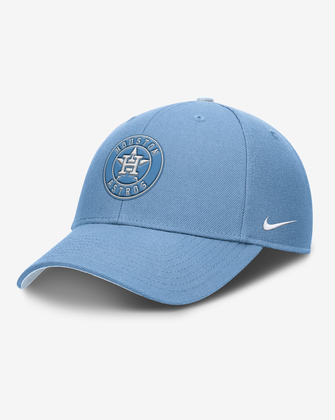 Houston Astros Rise Men's Nike Dri-FIT MLB Adjustable Hat - Light Blue