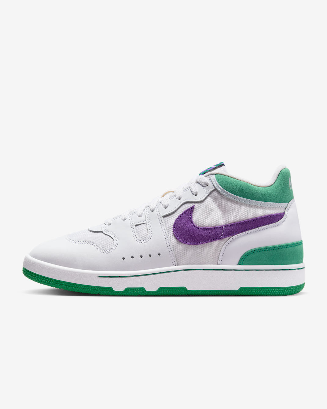 Nike Attack Men's Shoes - White/Court Green/Hyper Grape