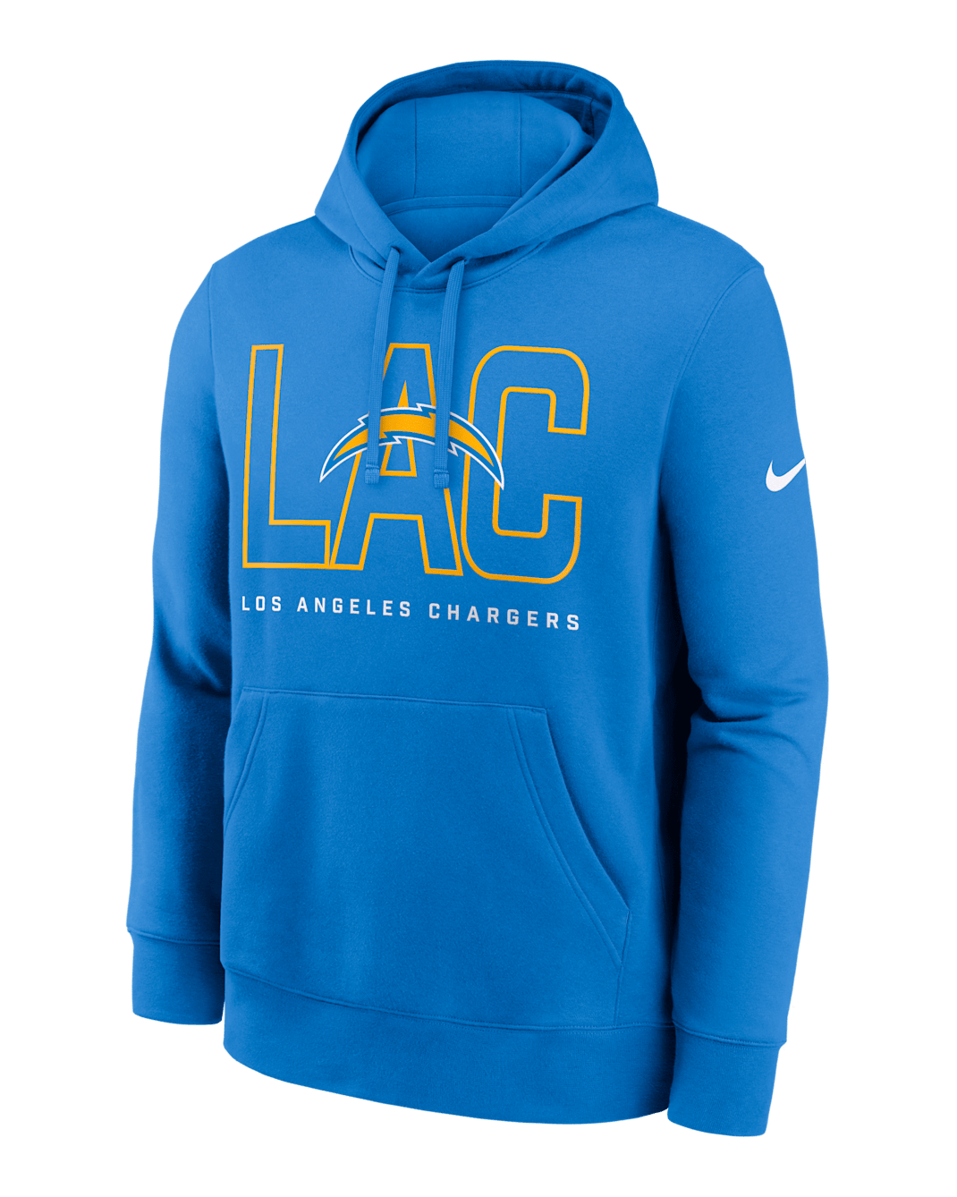 Los Angeles Chargers Busted Play Club Men's Nike NFL Pullover Hoodie - Blue
