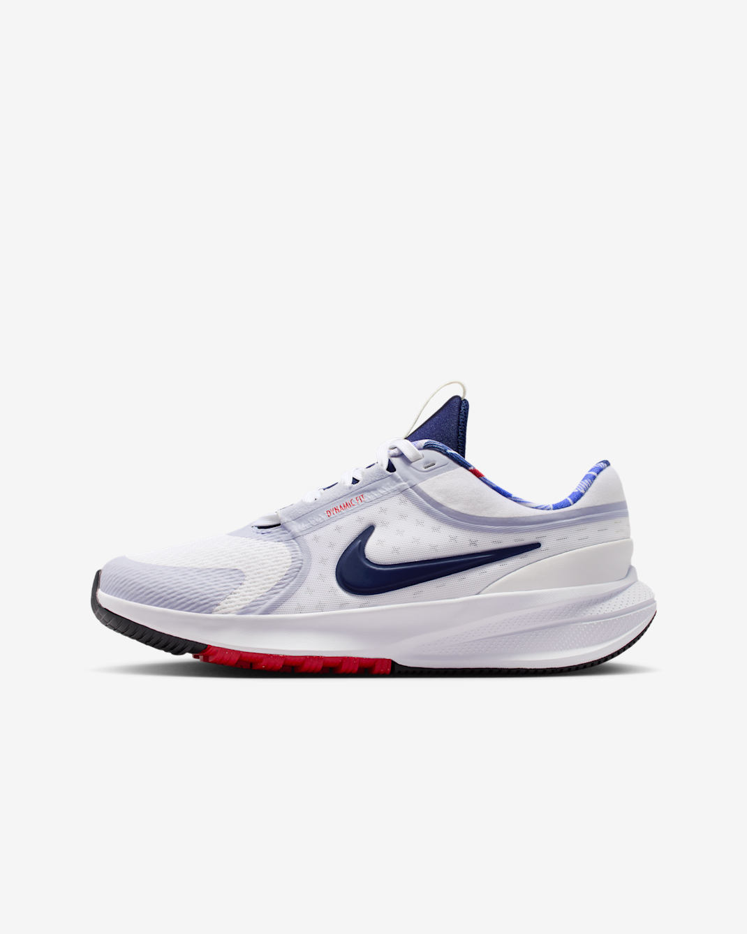 Tenis para niños grandes Nike Star Runner 5 - Blanco/Blanco/Fantasma/Azul marino medianoche