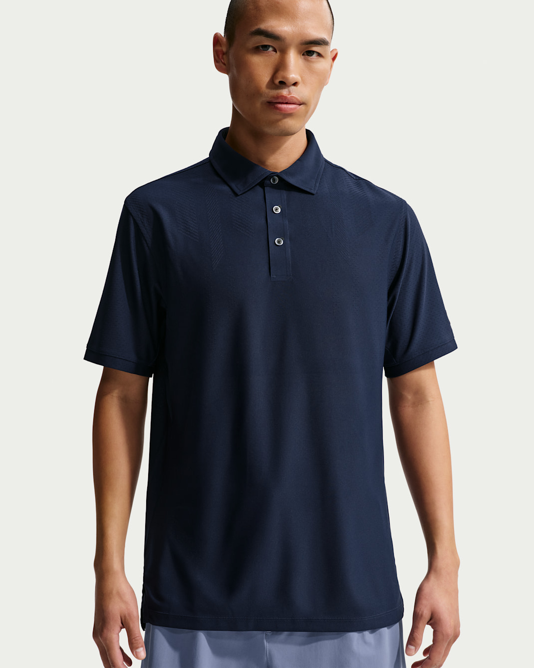 나이키 테일러드 퍼포먼스 남성 드라이 핏 골프 폴로 - 칼리지 네이비/칼리지 네이비