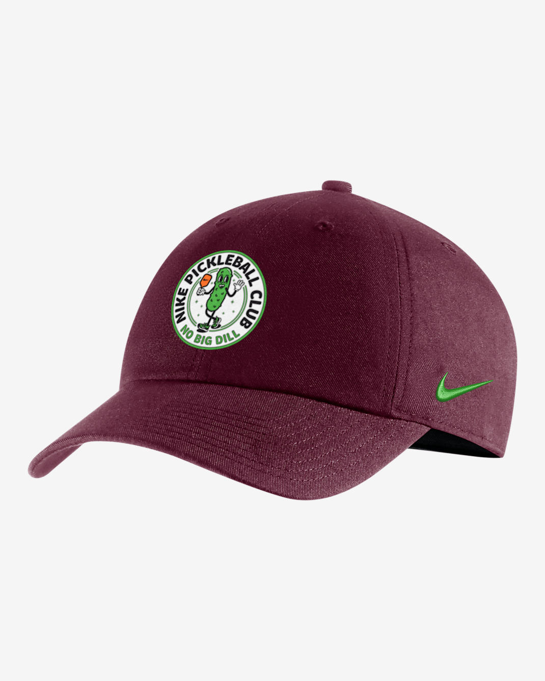 Gorra regulable Pickleball Nike Rise - Castaña intenso